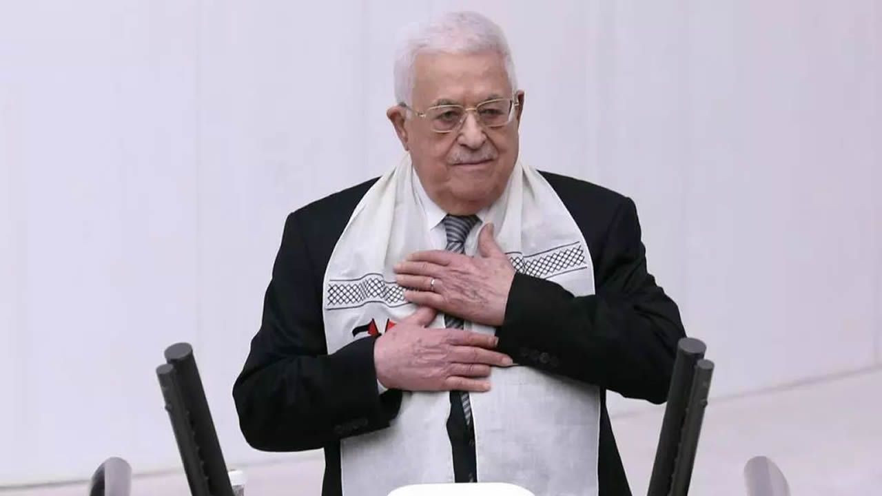 El presidente palestino Mahmud Abbas